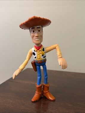 Toy Story Disney's Woody Pixar McDonald W/Andy On The Foot 6 inches High